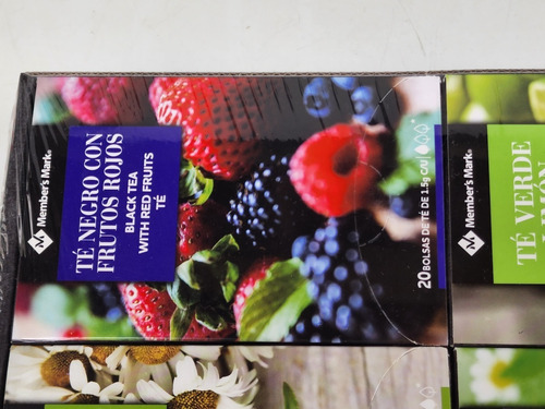 Té Infusión Member's Mark Diferentes Sabores 120 Piezas