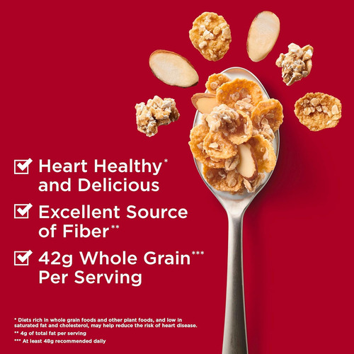 Cereal Saludable De Corazón Crujiente De Avena, Cereal Alto
