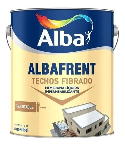 Albafrent Fibrado Membrana Liquida Impermeable 20kg  Pintumm