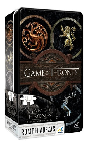 Rompecabezas Juego De Tronos Coleccionable Super Edicion Esp