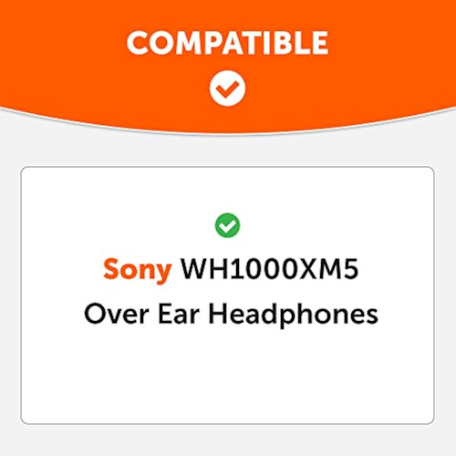 2 Piezas Funda Silicona Para Auriculares Sony Wh-1000xm5