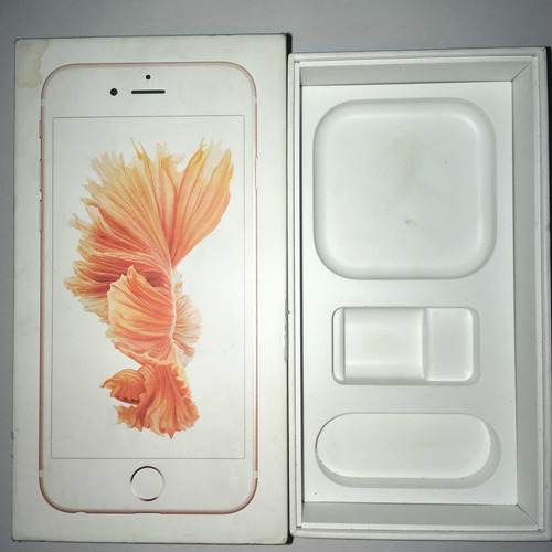 Caja Vacia iPhone 6s Rose Gold 32gb A1688 Sin Accesorios