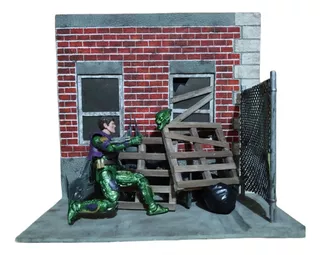 Marvel Legends Diorama Callejón Urbano Spiderman 1/12