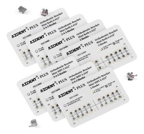 Azdent Plus Minis 0.022 Roth 10 Kits