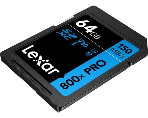 Tarjeta De Memoria Lexar 800x Pro 64gb Lsd0800p064g - Sdxc
