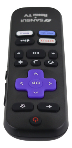 Control Compatible Con Sansui Roku Tv Smart Tv Netflix
