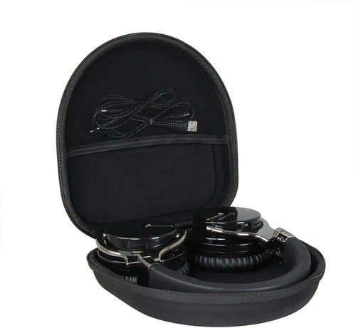 Estuche Para Auriculares Hermitshell Rigido Negro