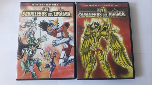 Los Caballeros Del Zodiaco Dvd Original (valor Cada Uno)