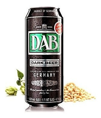 Cerveza Lata Con Alcohol Dab Dark 500 Ml