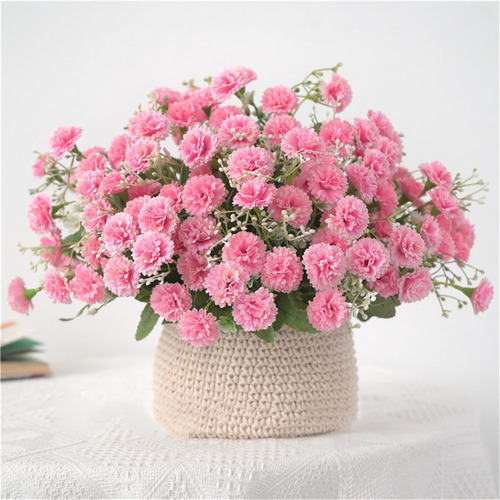 Clavel Flor Artificial Margarita Simulación Flores