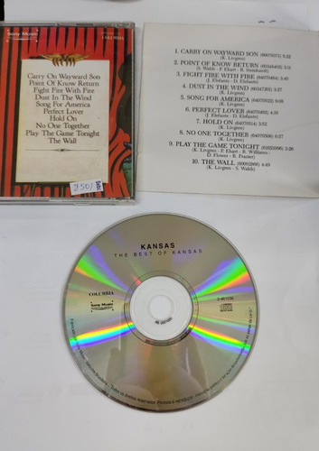 Imagem 3 de 3 de Cd The Best Of - Kansas Kansas