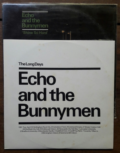 Lp Echo And The Bunnymen Shine So Hard 1981 Single Uk Vinil (Usado)