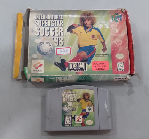 International Superstar Soccer 98 Nintendo 64 (com Label)