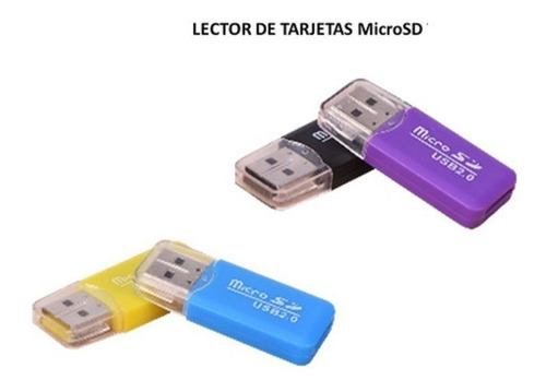 Lector De Memoria Micro Sd/adaptador Tipo Pendrive