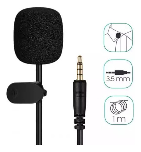 Microfono Balita Con Cable Auxiliar Jack 3.5 Pc Movil Tienda