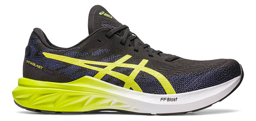 Zapatillas Asics Dynablast 3 Black/lime Zest Hombre