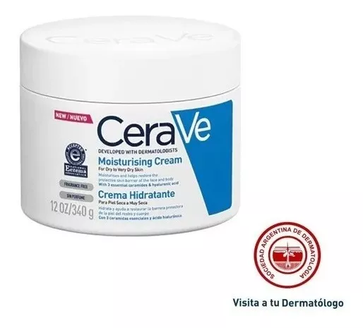 Cerave Crem Hidratante Facial Corporal Pielseca354ml X2 Unid