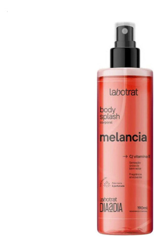 Labotrat Dia A Dia Melancia Body Splash 190ml Volume Da Unid