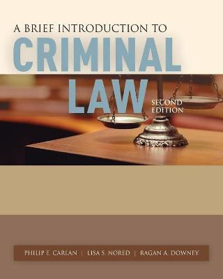 Libro A Brief Introduction To Criminal Law - Philip E. Ca...