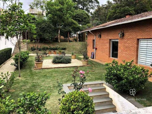 Casa Com 4 Dormitórios À Venda, 594 M² Por R$ 2.100.000,00 - Granja Viana - Carapicuíba/sp - Ca1479