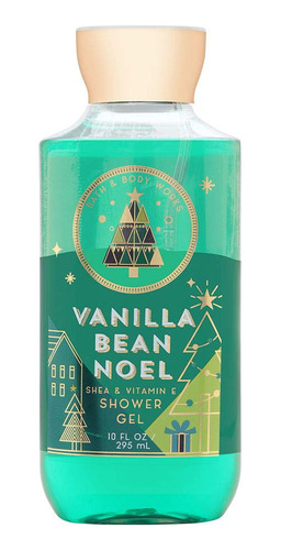 Gel De Ducha Bath & Body Works Vanilla Bean Noel, 10 Onzas