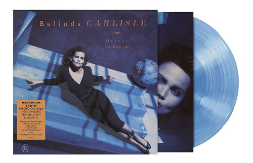 Belinda Carlisle Heaven On Earth Vinilo 180 Gr Azul