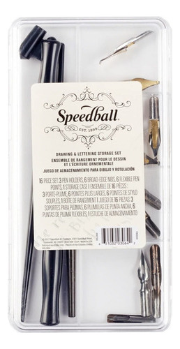 Set De Plumillas De Dibujo Y Lettering Speedball