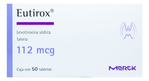 Eutirox 112 Mcg. 50 Tabletas