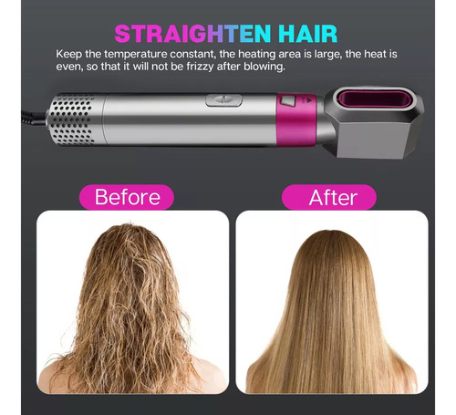 Secadora Modeladora Rizadora De Cabello Airwrap 5 En 1