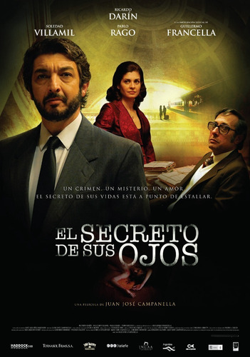 O Segredo De Seus Olhos (2009) Dvd - Legendas Em Português