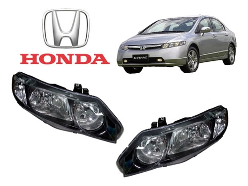 Faro Honda Civic Emotion 2006, 2007, 2008, 2009, Nuevo.