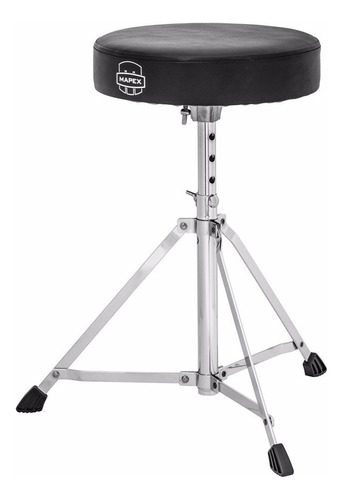 Banqueta De Bateria Mapex T200 Regulable Patas Simples Prm