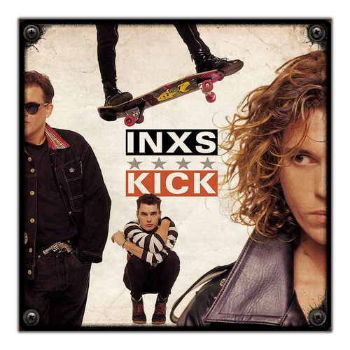 #27 - Cuadro Decorativo Vintage / Inxs - Kick!