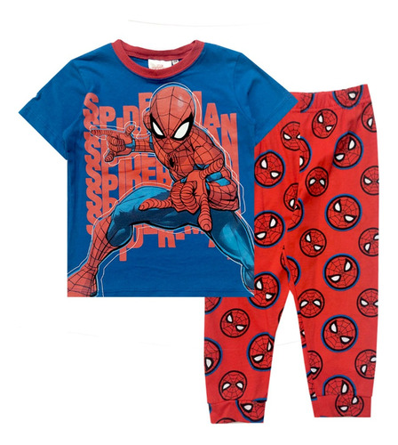 Pijama Bebé Conjunto Pantalon Y Playera Spider-man