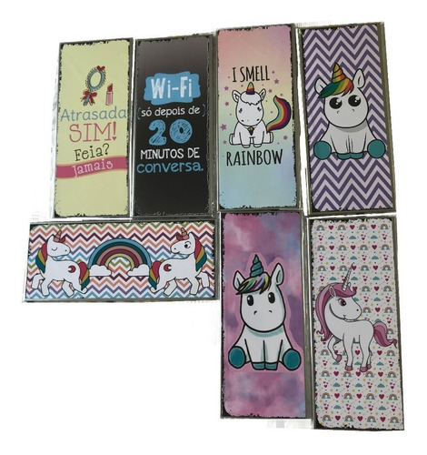 Placas Decorativas Vintage Metal 10x25 Cm Baratas