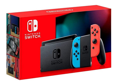 Nintendo Switch Standard + 2 Juegos + Estuche + Funda + Mica