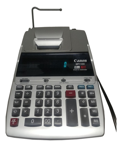 Calculadora Sumadora Canon Mp11dx De Rollo