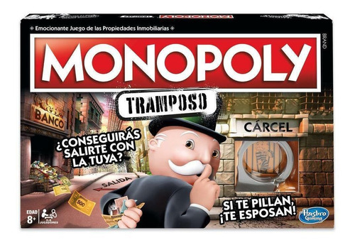Imagen 1 de 7 de Juego de mesa Monopoly Tramposos Hasbro E1871