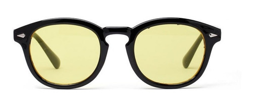 Lentes De Sol Retro Estilo Johnny Depp Ironman Acetato