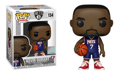 Funko Pop Nba Brooklyn Nets Kevin Durant #134 Nuevo Original