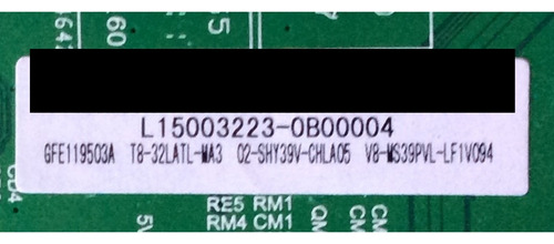 Mainfuente Tcl L15003223 Gfe119503a T8-32latl-ma3 02-shy39v (Usado)