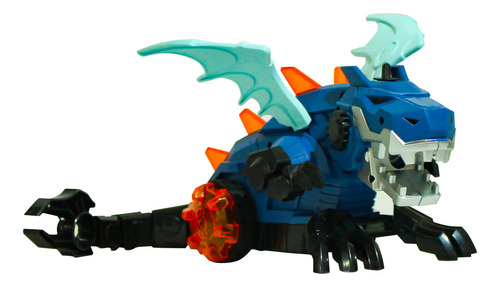Dinosaurio Robot Rc Toy Logic Color Azul Personaje Dinosaurios
