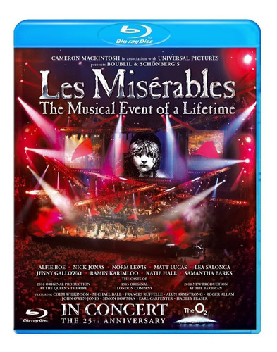 Blu-ray Les Miserables In Concert The 25th Anniversary
