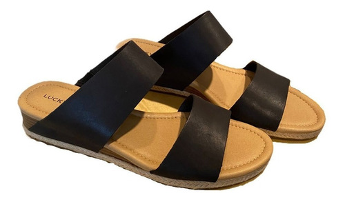 Sandalias Lucky Brand Negras