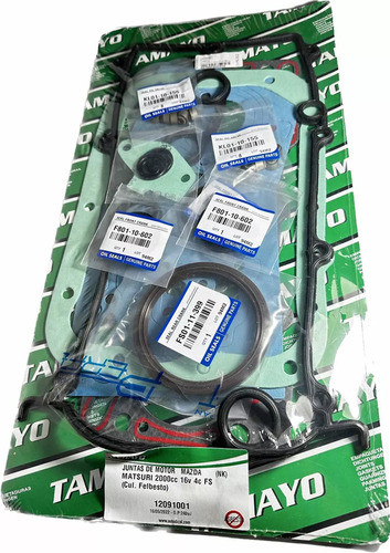 Kit Juego Empacadura Mazda 626 Matsuri Milenium Alegro Láser