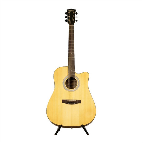 Guitarra Acustica Campero Dreadnougth C/resaque Natural Mate