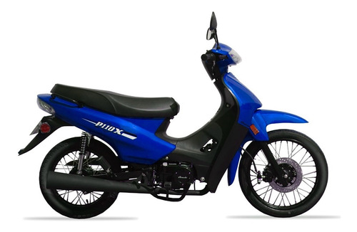 Imagen 7 de 15 de Motos Baccio P110x Moto 0km Polleritas Con Baul + Obsequio
