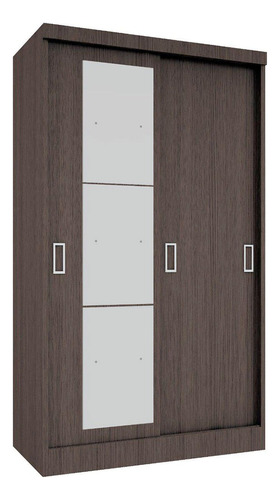 Placard Modulo Vestidor Estantería Melamina - Alcorta 120cm Color Marrón