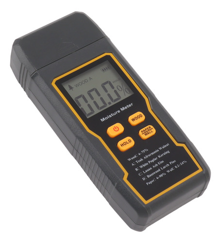 Medidor Digital De 4 Modos Com Display Lcd De Madeira