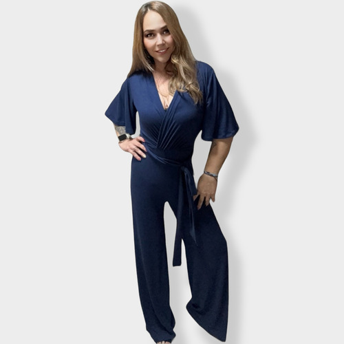 Palazzo Jumpsuit Casual Elegante 